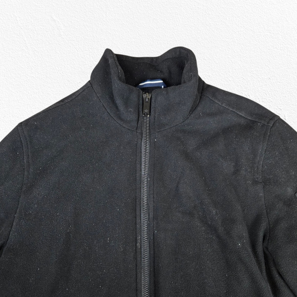 Dockers Black Insulated Mock Neck Full Zip Heavy Winter Jacket Size Medium - Picture 2 of 10